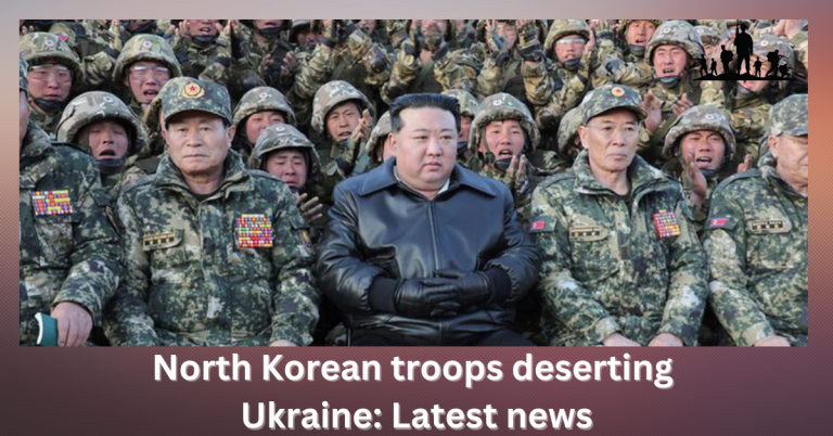 North Korean troops deserting Ukraine